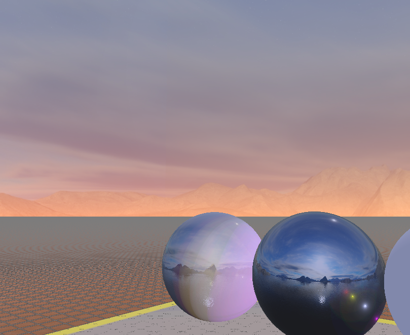 SkyBox with PBR reflections